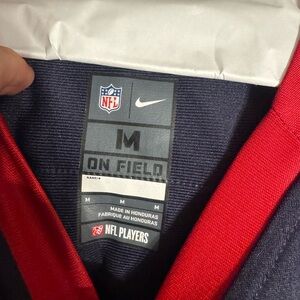 JJ WATT NFL On Field Jersey - Red and Navy